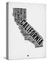 California Word Cloud 2-NaxArt-Stretched Canvas