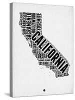 California Word Cloud 2-NaxArt-Stretched Canvas