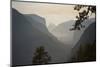 California, Yosemite National Park, Artists Point, El Capitan, Sentinel Dome-Bernard Friel-Mounted Photographic Print