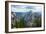 California, Yosemite National Park, Half Dome, North Dome and Mount Watkins-Bernard Friel-Framed Photographic Print