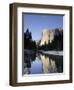 California, Yosemite National Park, Merced River, Cathedral Beach and El Capitan, USA-Michele Falzone-Framed Photographic Print