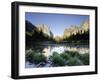 California, Yosemite National Park, Merced River, El Capitan and Valley View, USA-Michele Falzone-Framed Photographic Print