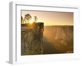 California, Yosemite National Park, Taft Point, El Capitan and Yosemite Valley, USA-Michele Falzone-Framed Photographic Print