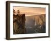 California, Yosemite National Park, Taft Point, El Capitan and Yosemite Valley, USA-Michele Falzone-Framed Photographic Print