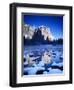 California, Yosemite National Park, Yosemite Valley, Snowy Landscape Of El Capitan-Design Pics-Framed Photographic Print