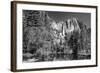 California, Yosemite NP. Yosemite Falls Reflects in the Merced River-Dennis Flaherty-Framed Photographic Print