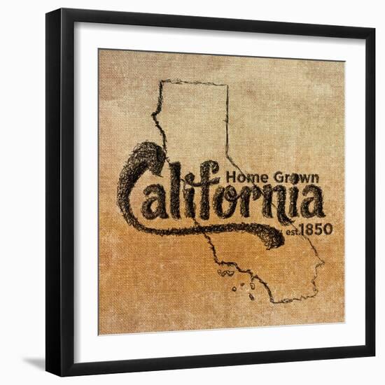 California-SD Graphics Studio-Framed Art Print