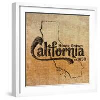 California-SD Graphics Studio-Framed Art Print