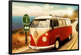 Californian Camper-null-Framed Poster