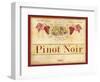 Californian Pinot Noir-Devon Ross-Framed Art Print