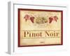 Californian Pinot Noir-Devon Ross-Framed Art Print