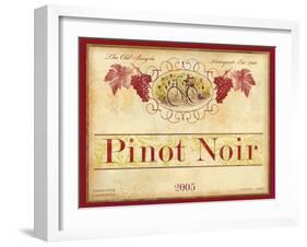 Californian Pinot Noir-Devon Ross-Framed Art Print