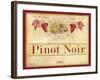 Californian Pinot Noir-Devon Ross-Framed Art Print