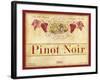 Californian Pinot Noir-Devon Ross-Framed Art Print