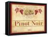 Californian Pinot Noir-Devon Ross-Framed Stretched Canvas