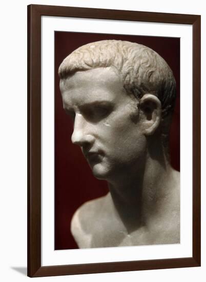 Caligula, Gaius Julius Caesar (12-41). Roman Emperor (37-41)-null-Framed Giclee Print