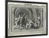 Caligula is Assassinated by the Praetorian Guard-Luyken-Framed Art Print