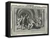 Caligula is Assassinated by the Praetorian Guard-Luyken-Framed Stretched Canvas