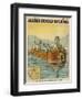 Caligula's Floating Palace on Lake Nemi, Near Rome-null-Framed Art Print