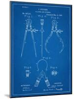 Caliper And Divider Tool Patent-null-Mounted Art Print