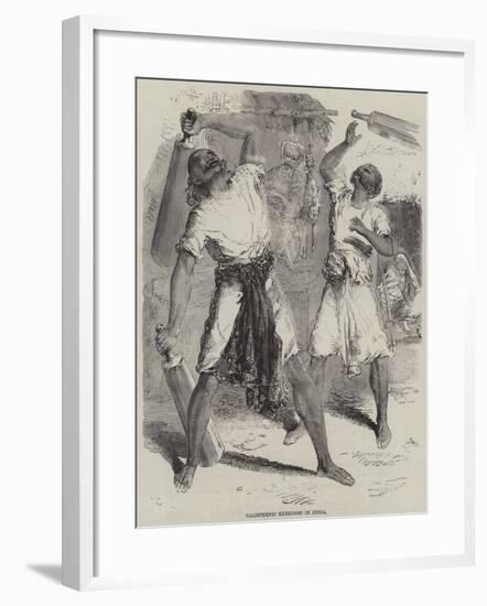 Calisthenic Exercises in India-null-Framed Giclee Print