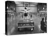 Calisthenics in the Davenport High School Gym-Yale Joel-Stretched Canvas