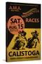 Calistoga Motorcycle Races-Mark Rogan-Stretched Canvas