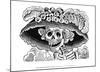 Calivera Catrina-Jose Guadalupe Posada-Mounted Art Print