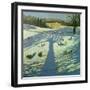 Calke Abbey House, Winter, 2002-Andrew Macara-Framed Giclee Print