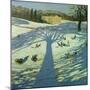 Calke Abbey House, Winter, 2002-Andrew Macara-Mounted Giclee Print