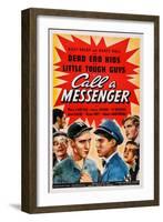 Call a Messenger, 1939-null-Framed Art Print