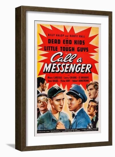 Call a Messenger, 1939-null-Framed Art Print