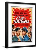 Call a Messenger, 1939-null-Framed Art Print