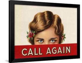 Call Again, USA-null-Framed Giclee Print