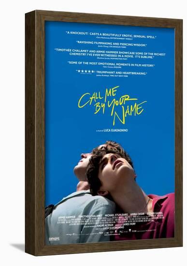Call Me By Your Name-null-Framed Poster