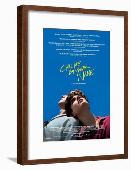 Call Me By Your Name-null-Framed Poster
