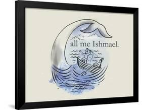 Call Me Ishmael-Steven Wilson-Framed Giclee Print