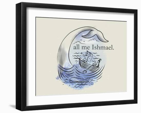 Call Me Ishmael-Steven Wilson-Framed Giclee Print