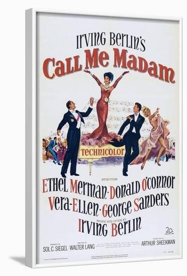 Call Me Madam-null-Framed Art Print