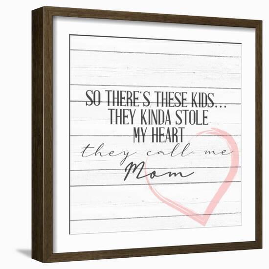 Call Me Mom-Kimberly Allen-Framed Art Print