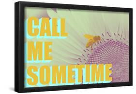 Call Me Sometime-null-Framed Poster