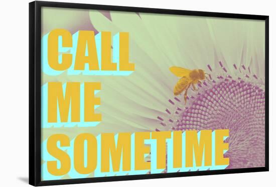 Call Me Sometime-null-Framed Poster