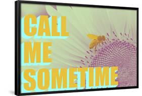 Call Me Sometime-null-Framed Poster