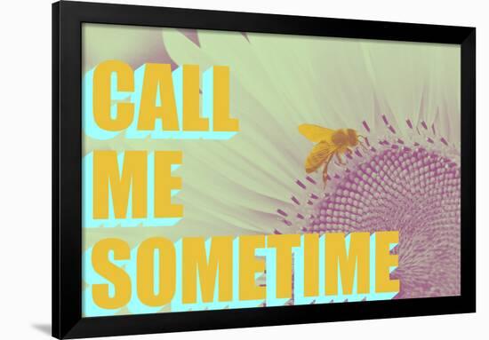 Call Me Sometime-null-Framed Poster