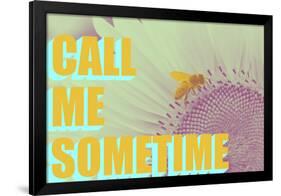 Call Me Sometime-null-Framed Poster