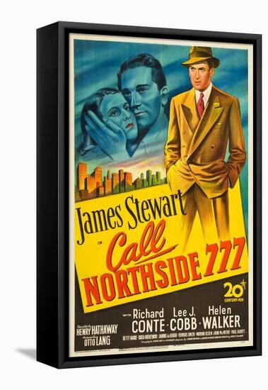 Call Northside 777-null-Framed Stretched Canvas