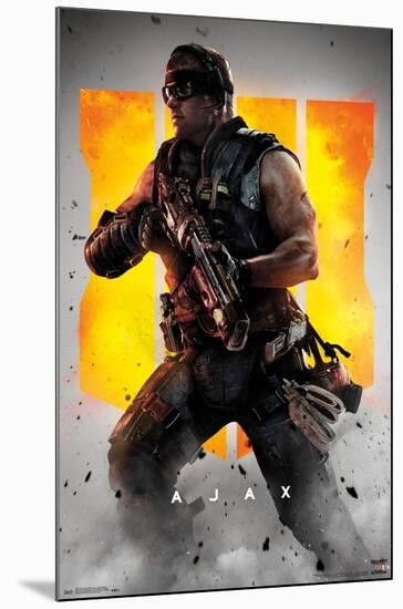 Call of Duty: Black Ops 4 - Ajax Key Art-Trends International-Mounted Poster