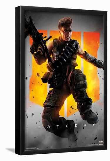 Call of Duty: Black Ops 4 - Battery Key Art-Trends International-Framed Poster
