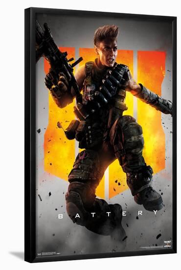 Call of Duty: Black Ops 4 - Battery Key Art-Trends International-Framed Poster