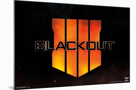 Call of Duty: Black Ops 4 - Blackout-Trends International-Mounted Poster